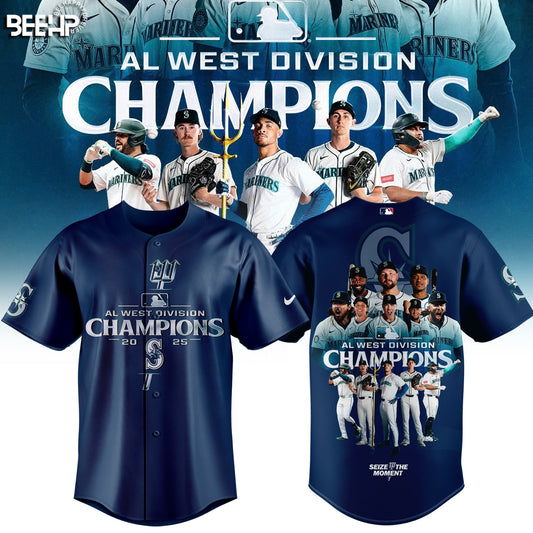 Seattle Mariners 2025 AL West Division Champions Limited Edition Jersey