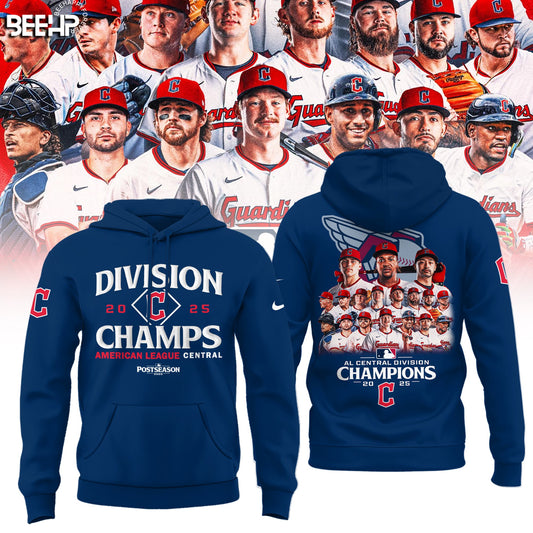 Cleveland Guardians 2025 AL Central Division Champions Limited Edition Shirt (Copy)