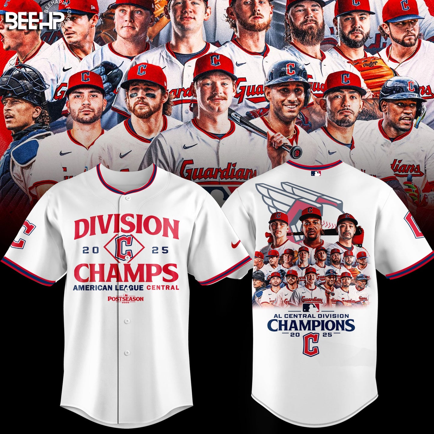 CG AL Central Division Champions Baseball Jersey 2025 Limited Edition