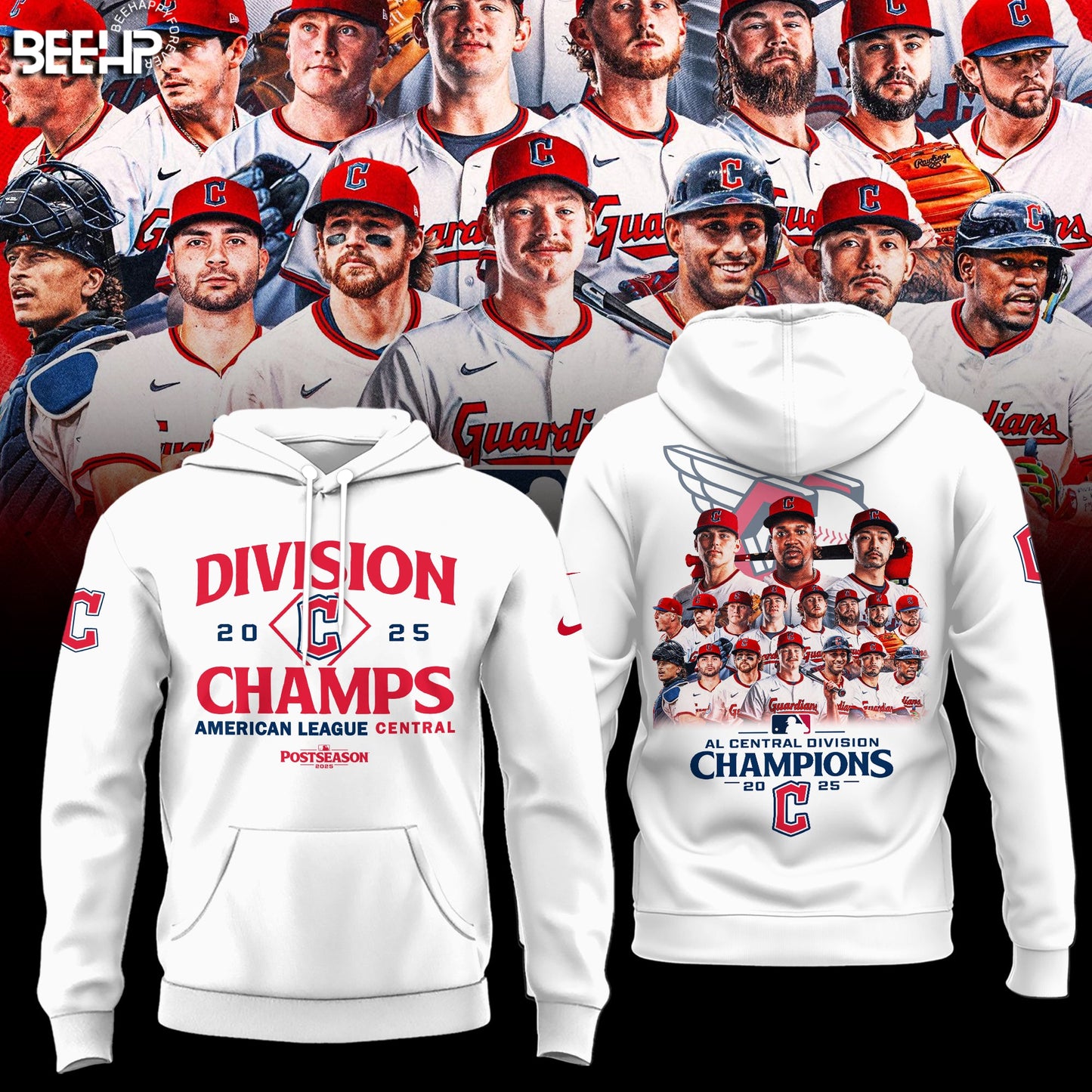 Cleveland Guardians 2025 AL Central Division Champions Limited Edition Shirt