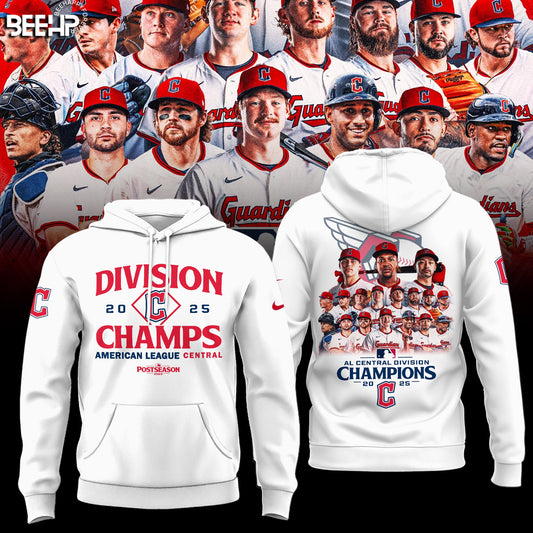 Cleveland Guardians 2025 AL Central Division Champions Limited Edition Shirt