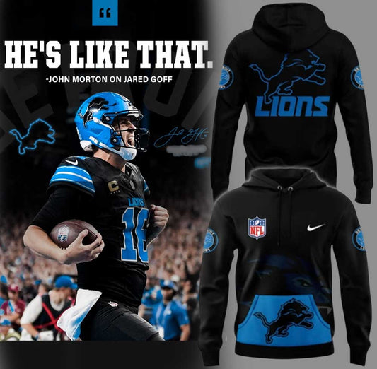 D.Lions Back in Black Limited Edition Combo Hoodie