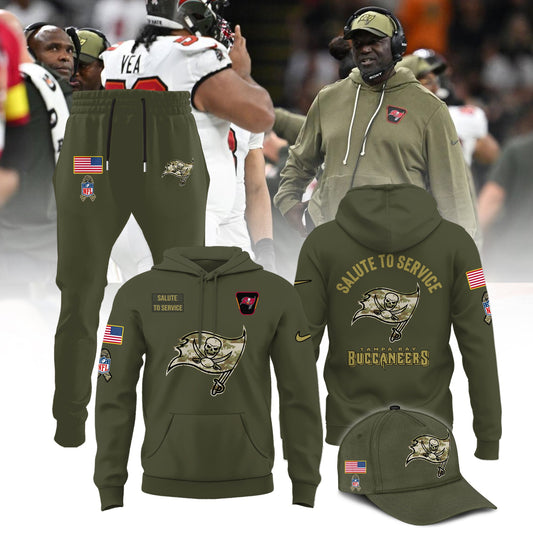 Tampa Bay Buccaneers Salute to Service 2025 Combo Hoodie