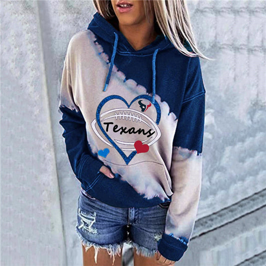 Houston Texans
Fashion Printed Patchwork Hoodie