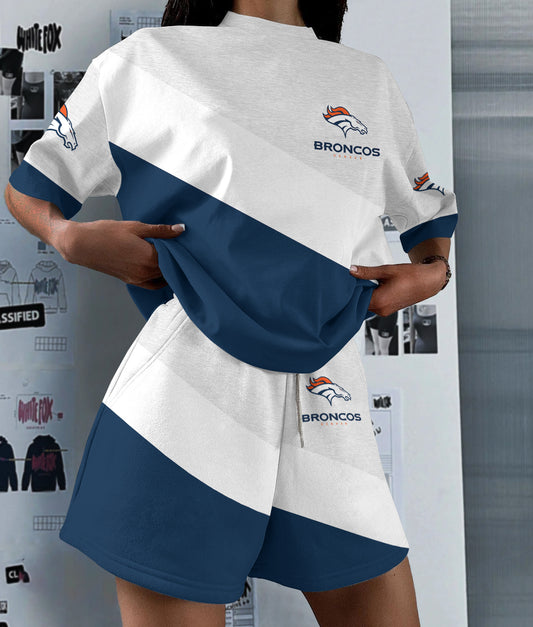 Denver Broncos Limited Edition Women's T-Shirt & Short Set