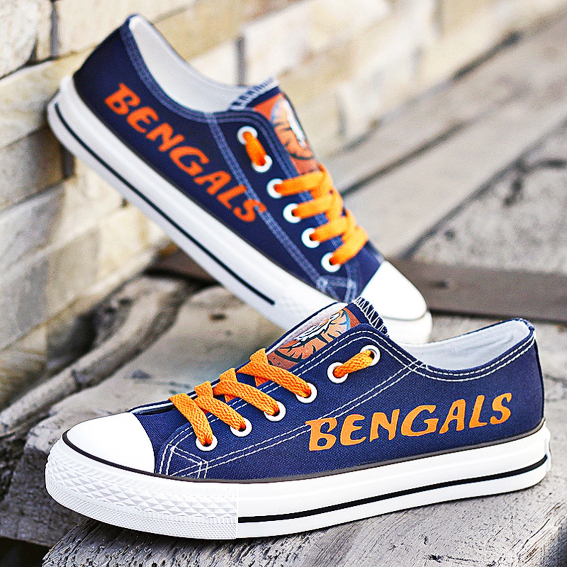 casual printing couple's canvas shoes