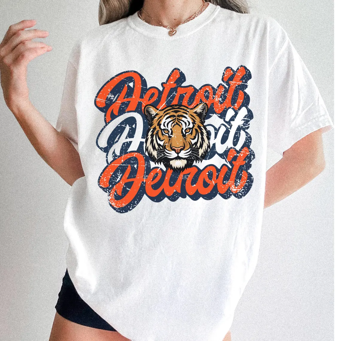 Detroit Baseball Tee