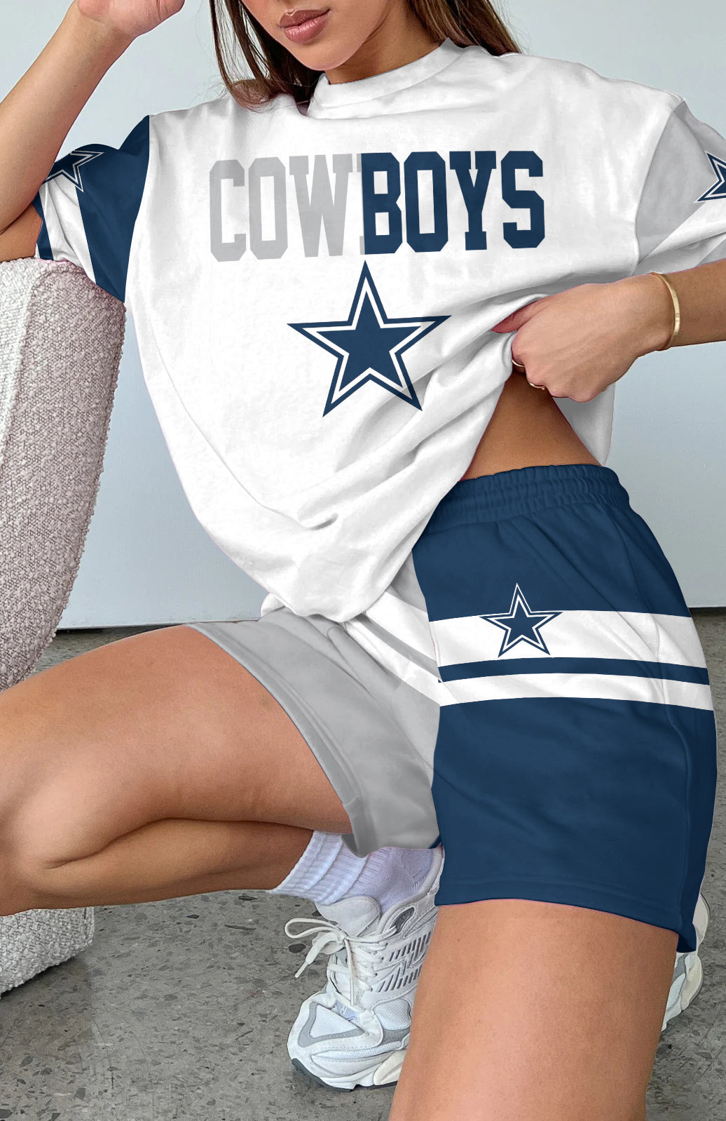 Dallas Cowboys  Limited Edition Women's T-Shirt & Short Set