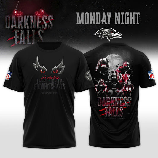 Baltimore Ravens “Darkness Falls” 2025 Special Edition T-Shirt
