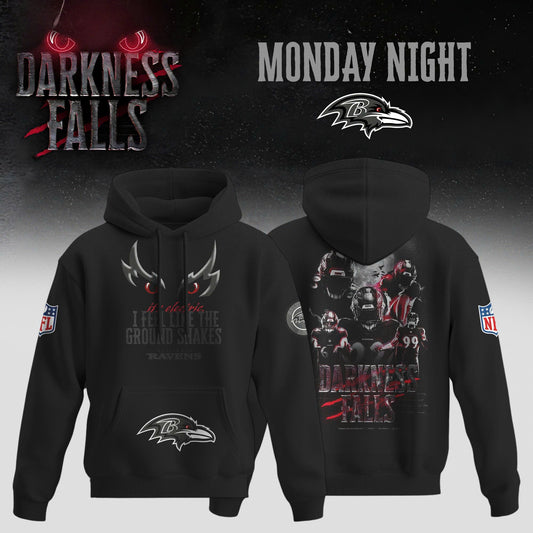 Baltimore Ravens “Darkness Falls” 2025 Special Edition Hoodie