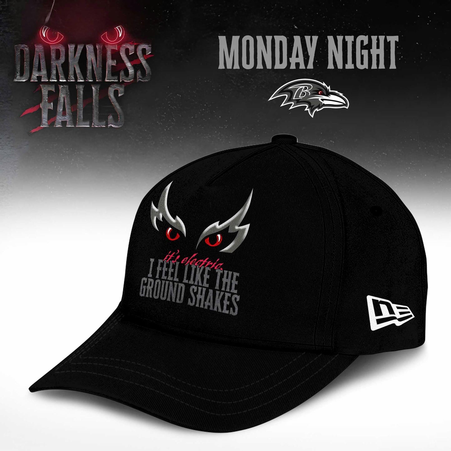 Baltimore Ravens “Darkness Falls” 2025 Special Edition T-Shirt