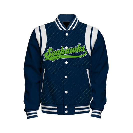 Seattle Seahawks National Football League 2025 Make Your Mark Unisex Varsity Jacket