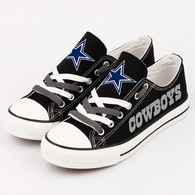 casual printing couple's canvas shoes