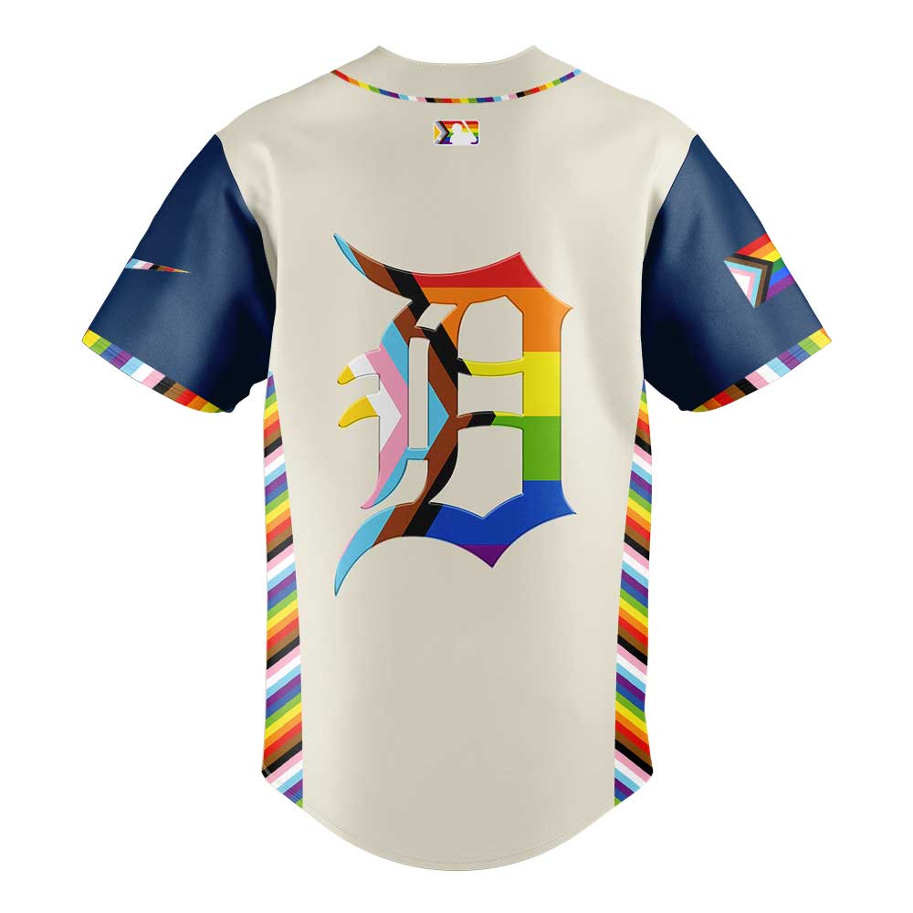 Limited Edition Detroit Tigers LGBT Pride Night New Jersey
