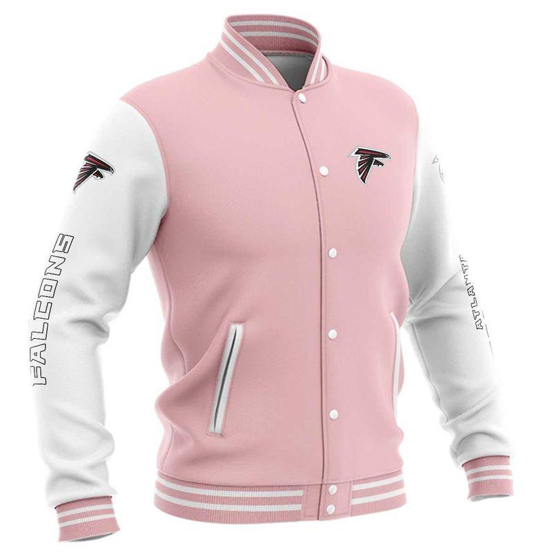 (4 Colors Available)Atlanta Falcons
Limited Edition Buttoned Baseball Jacket