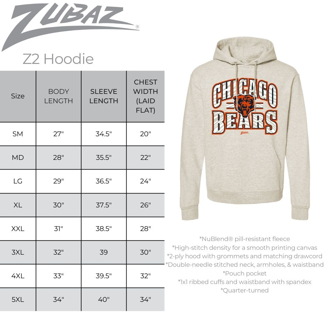 Zubaz NFL New York Jets  Unisex Pullover Fleece Hoodie for Adult Men and Women, Z2T Kickoff, Oatmeal Heather