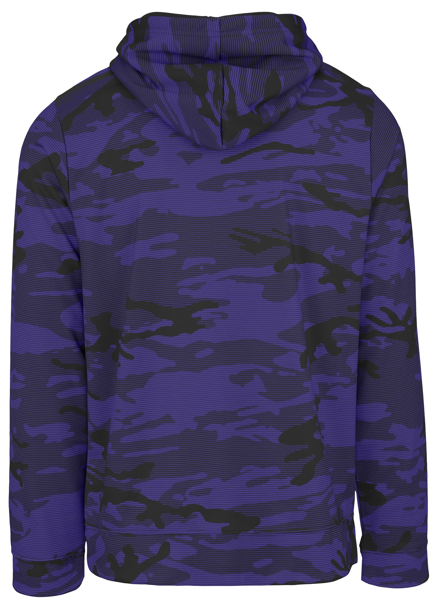 Zubaz NFL Men's Team Color Camo Lines Hoodie Baltimore Ravens