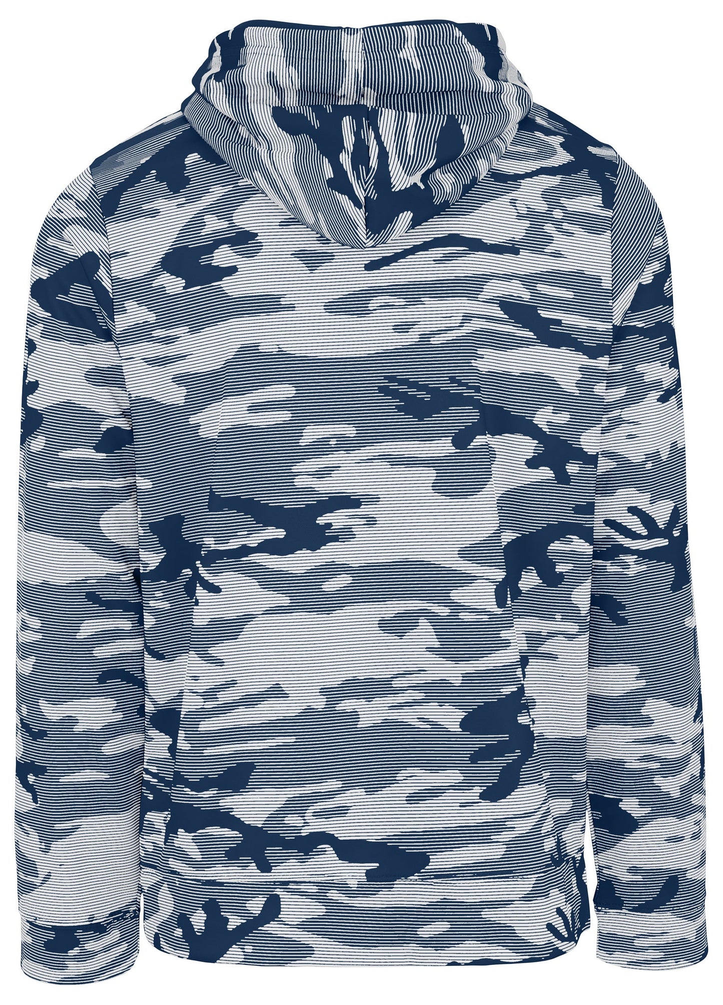 Zubaz NFL Men's Team Color Camo Lines Hoodie Dallas Cowboys