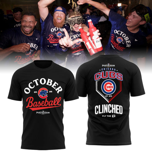 Chicago Cubs 2025 Postseason Limited Edition T-Shirt