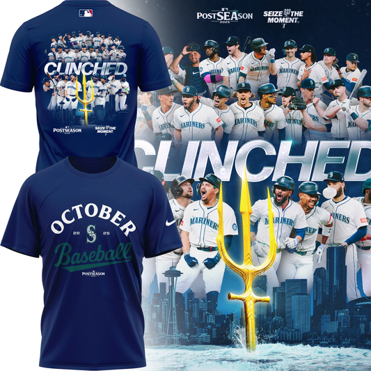 Seattle Mariners 2025 Postseason Collection T-Shirt
