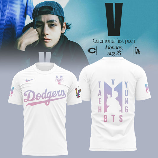 Los Angeles Dodgers x V BTS T-Shirt