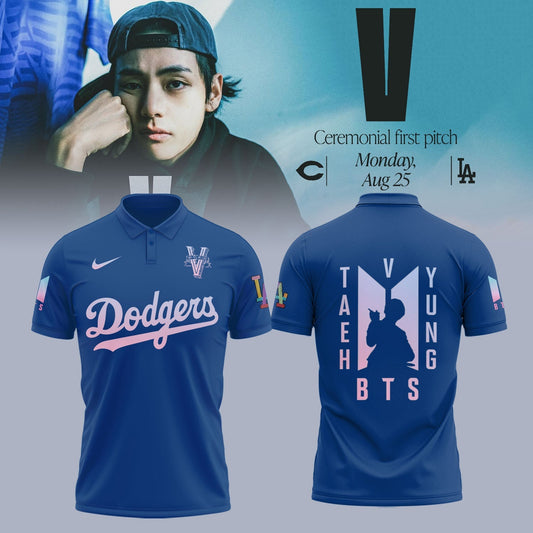 Los Angeles Dodgers x V BTS Polo