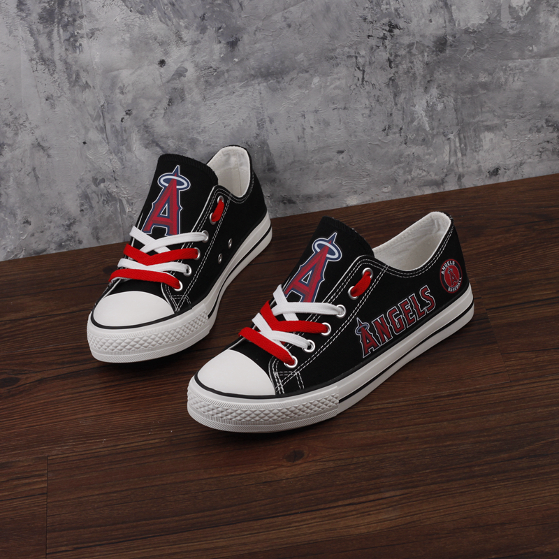 Casual printed low-top canvas shoes unisex