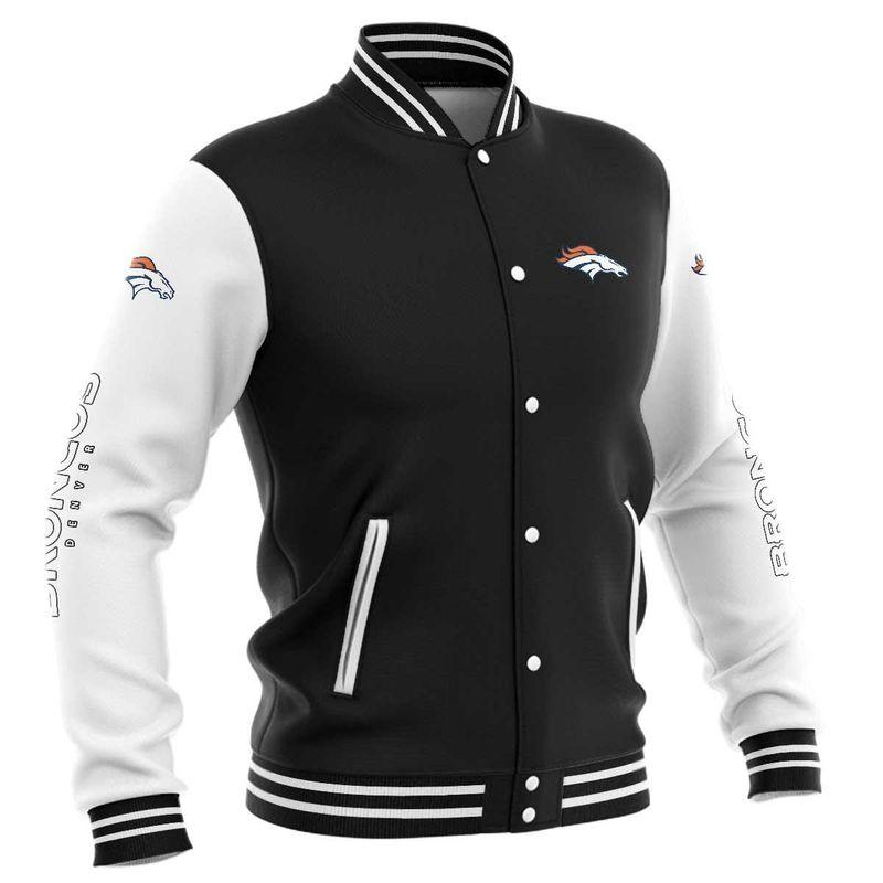 (4 Colors Available)Denver Broncos
Limited Edition Buttoned Baseball Jacket