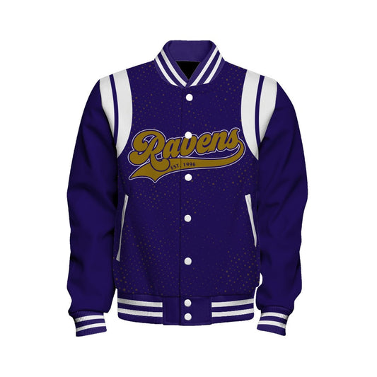 Baltimore Ravens National Football League 2025 Make Your Mark Unisex Varsity Jacket