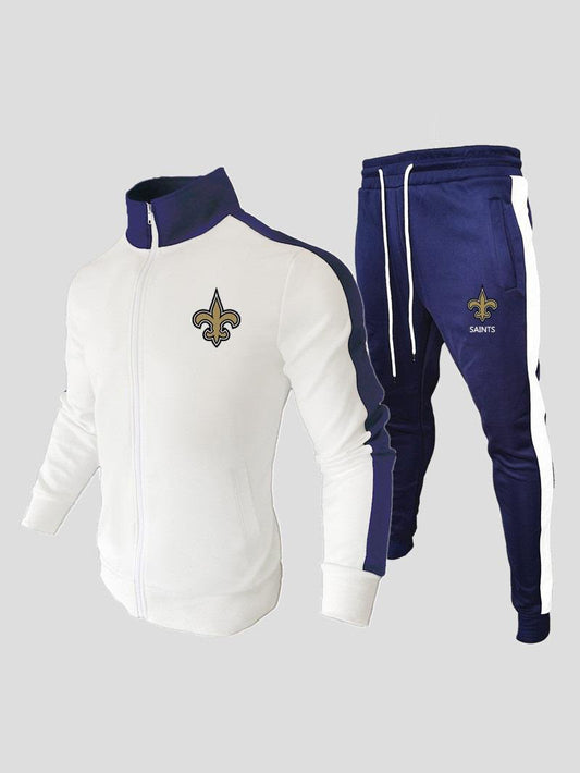 New printed long sleeve sports suit