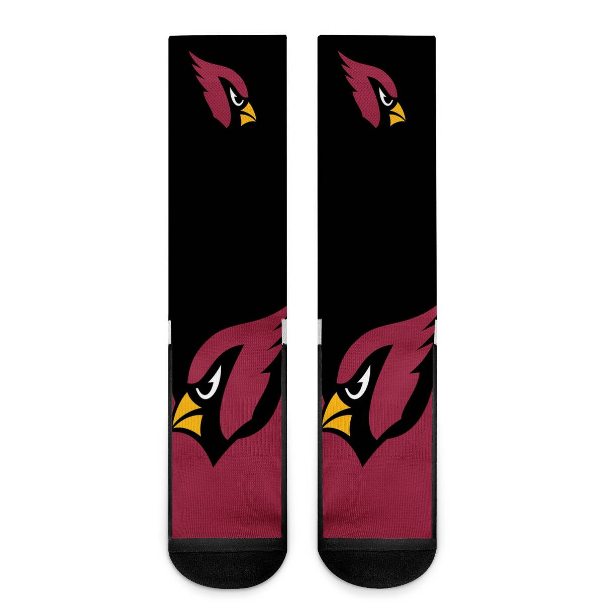 Arizona Cardinals For Bare Feet Crew Socks