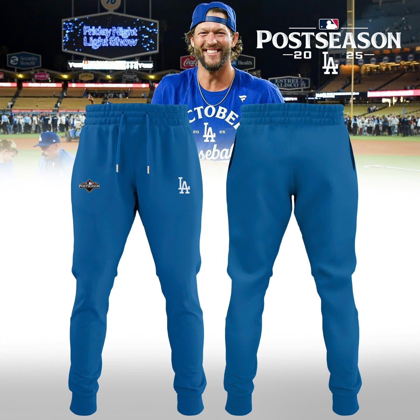 .Los Angeles Dodgers 2025 Postseason Limited Hoodie