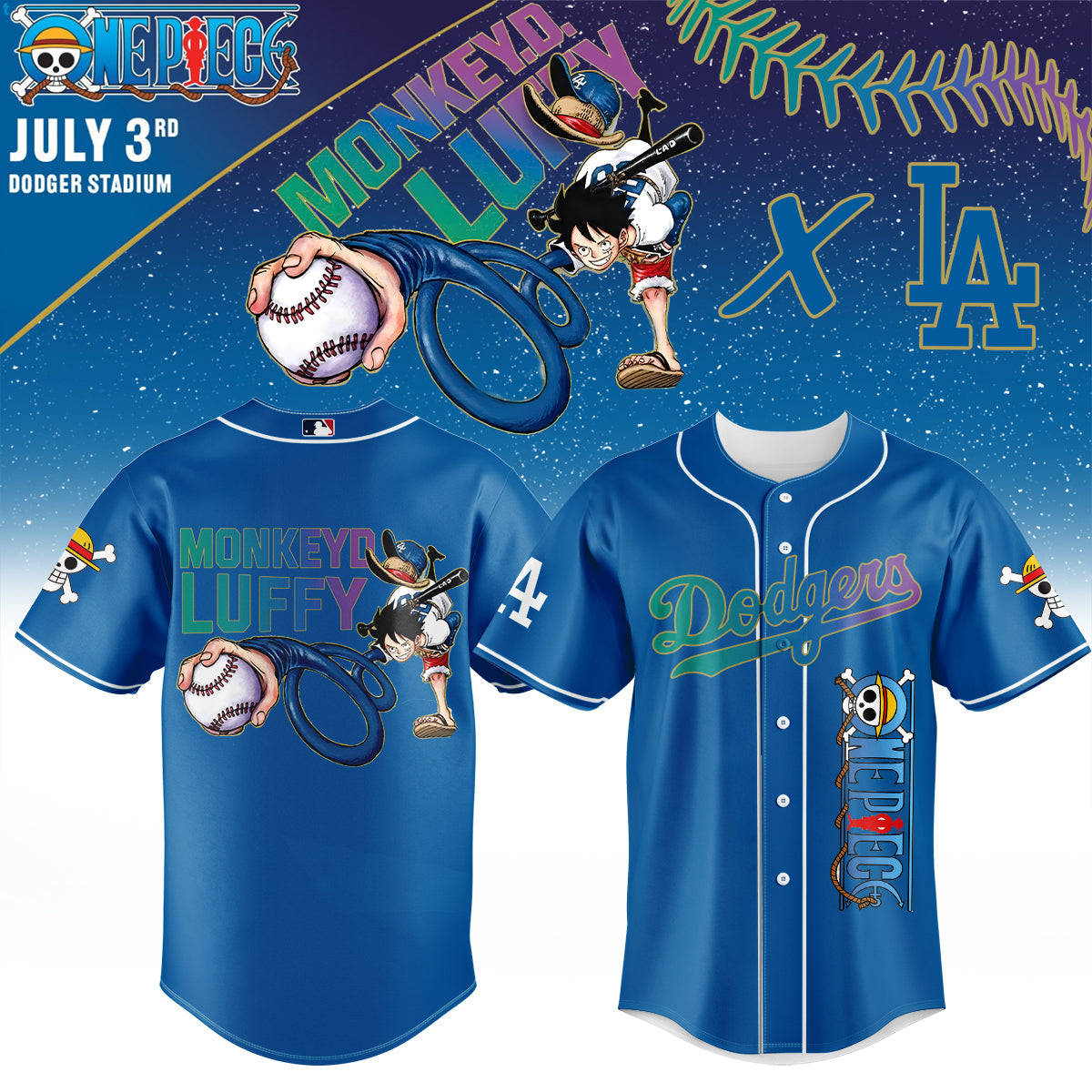 ONE PIECE Night with the Los Angeles Jersey