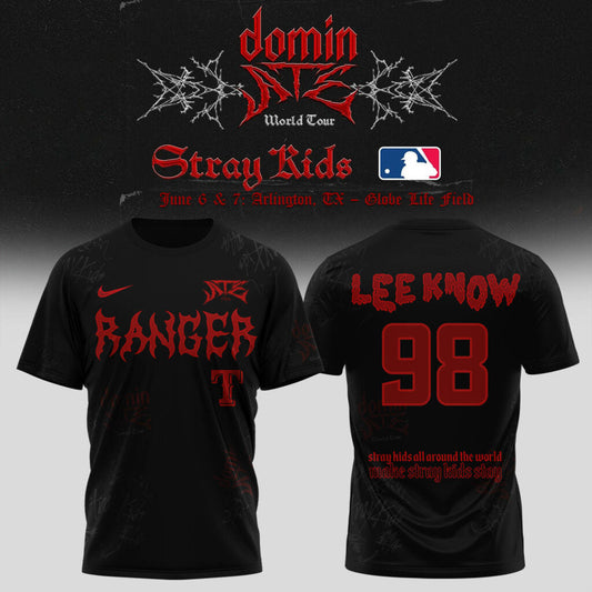 Texas Rangers x Stray Kids Dominate World Tour 2025