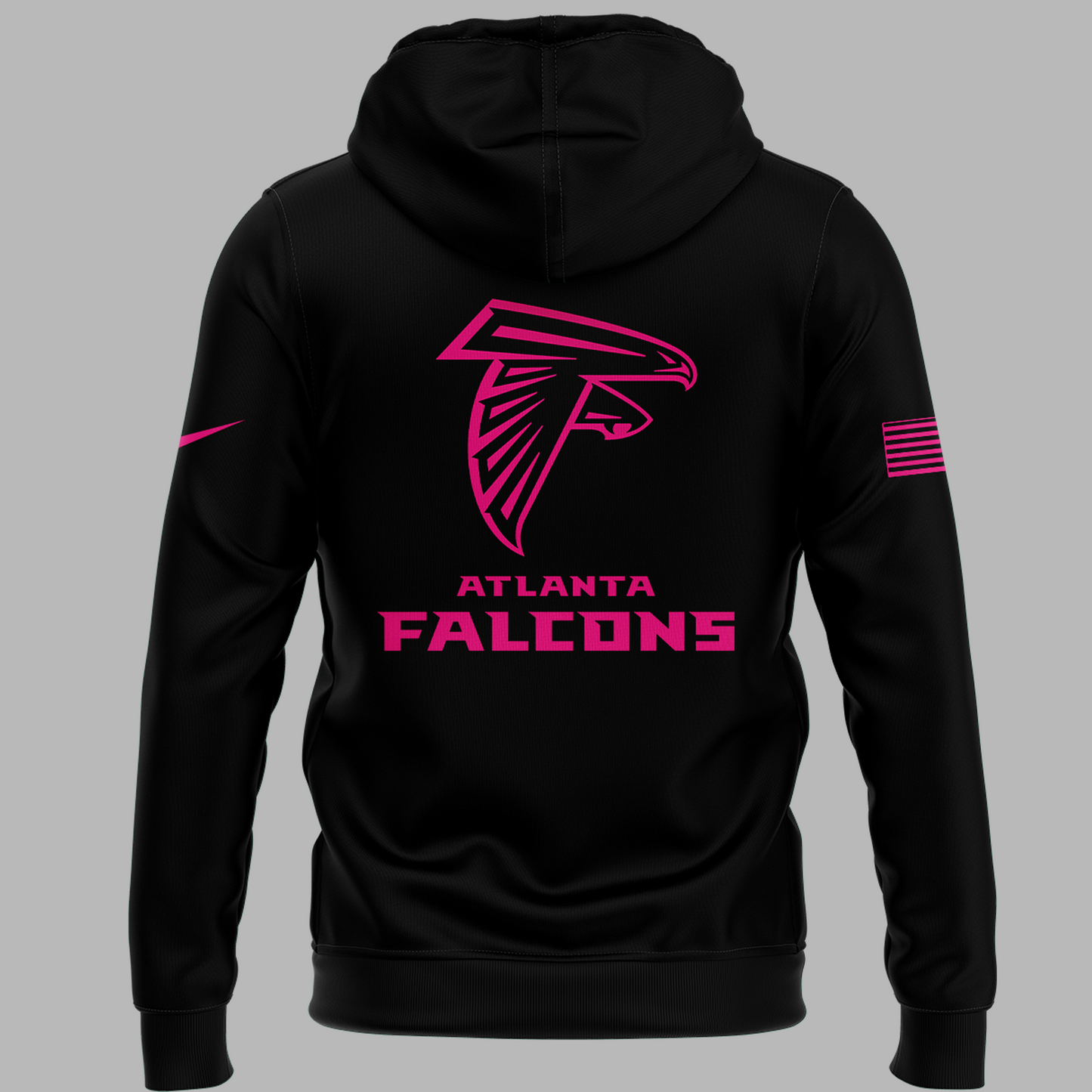 Atlanta Falcons Breast Cancer Awareness Hoodie 2025