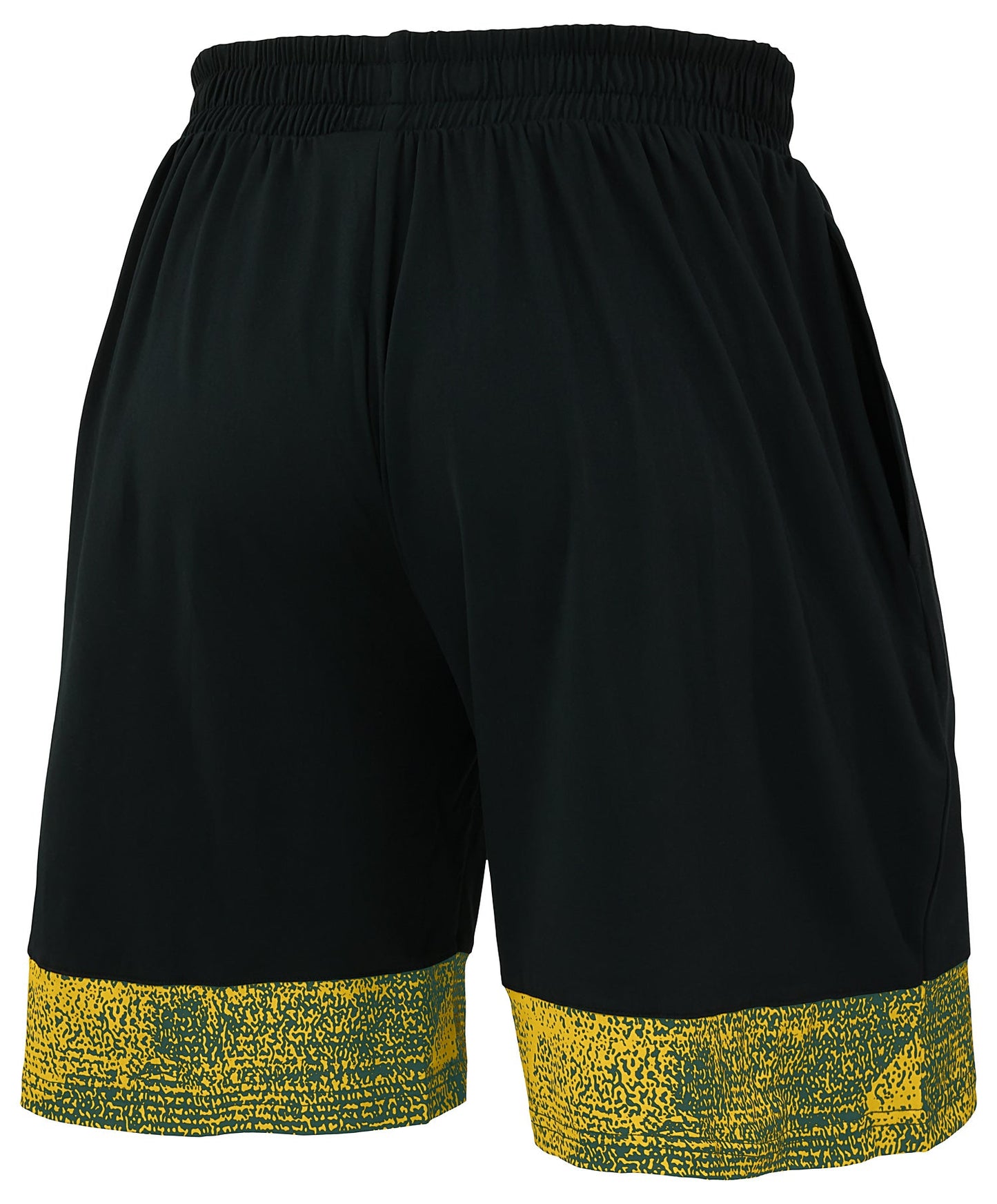 Zubaz NFL Men's Slider Short with Static Bottom Green Bay Packers
