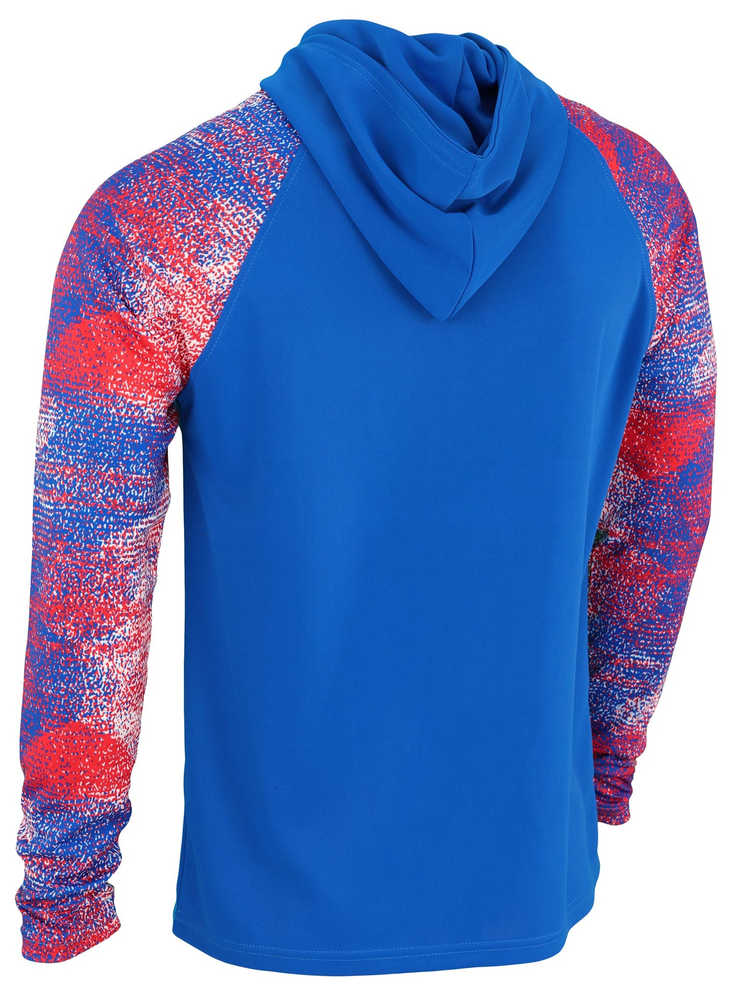 Zubaz NFL Men's Static Lightweight Hoodie Buffalo Bills