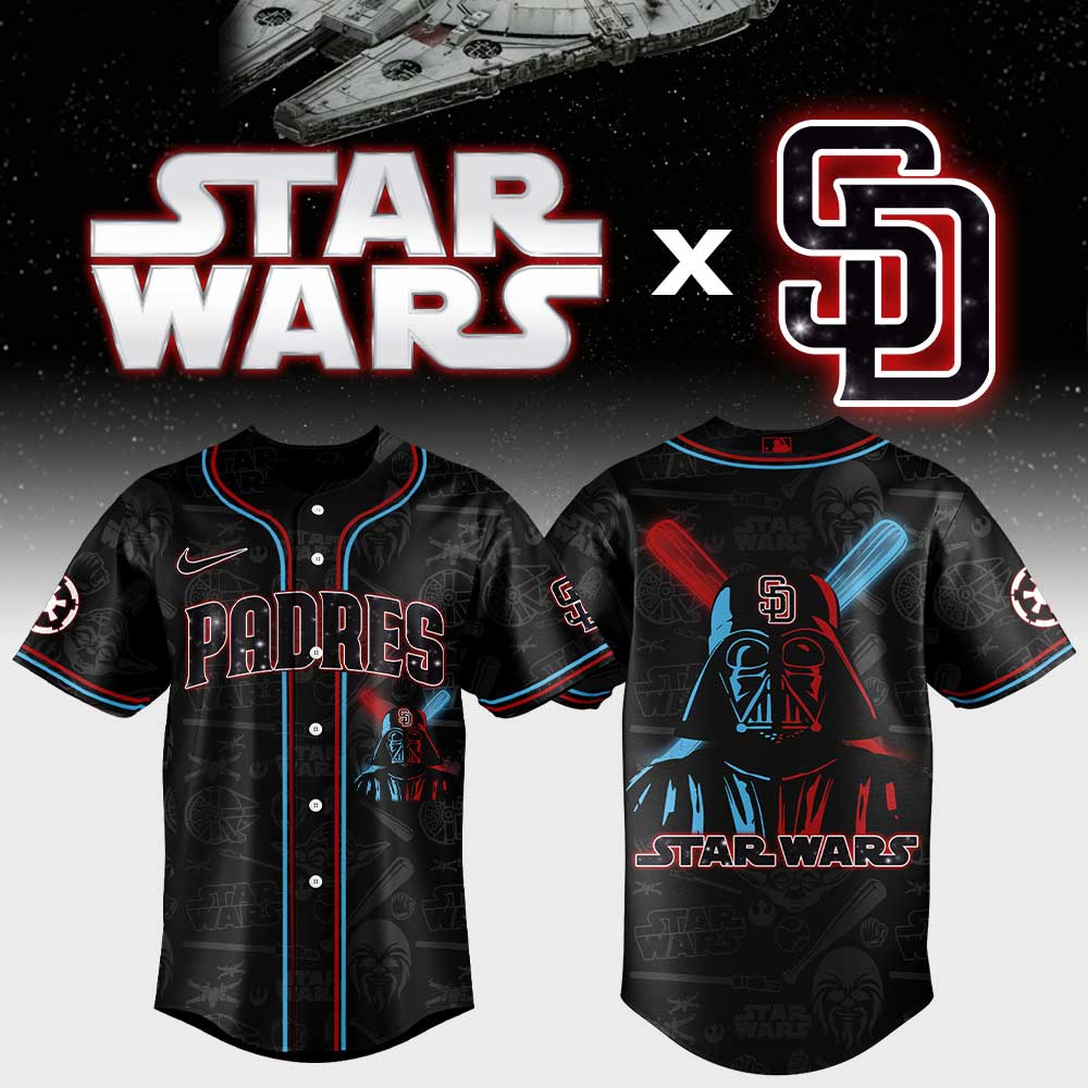 San Diego Padres Star Wars Night Jersey