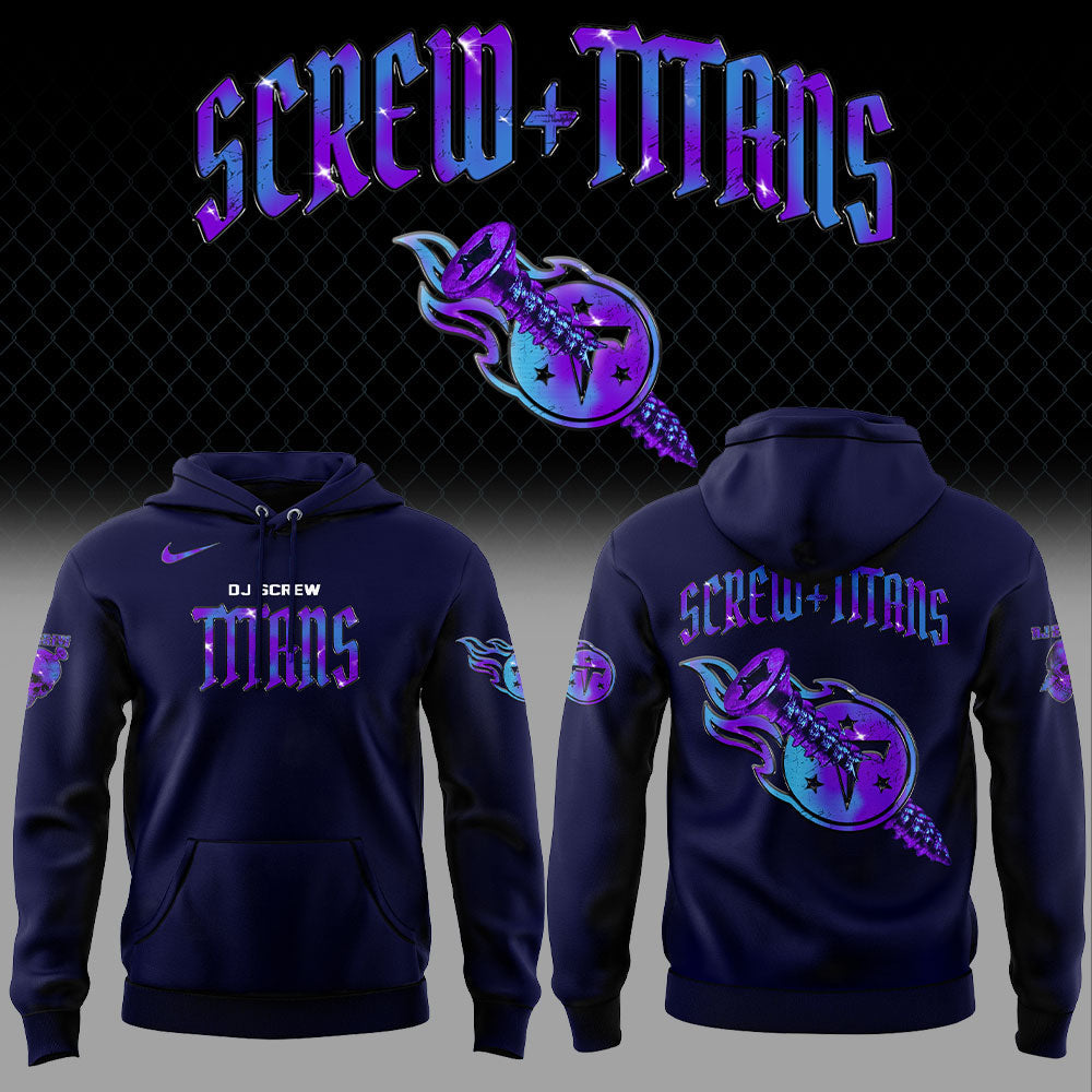 Limited Edition Tennessee Titans DJ Screw Collection Hoodie