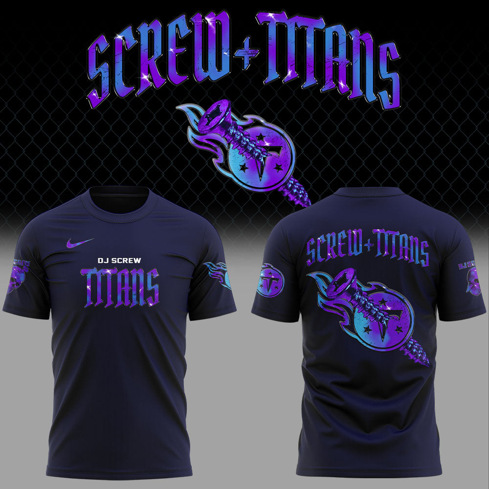 Limited Edition Tennessee Titans DJ Screw Collection Shirt