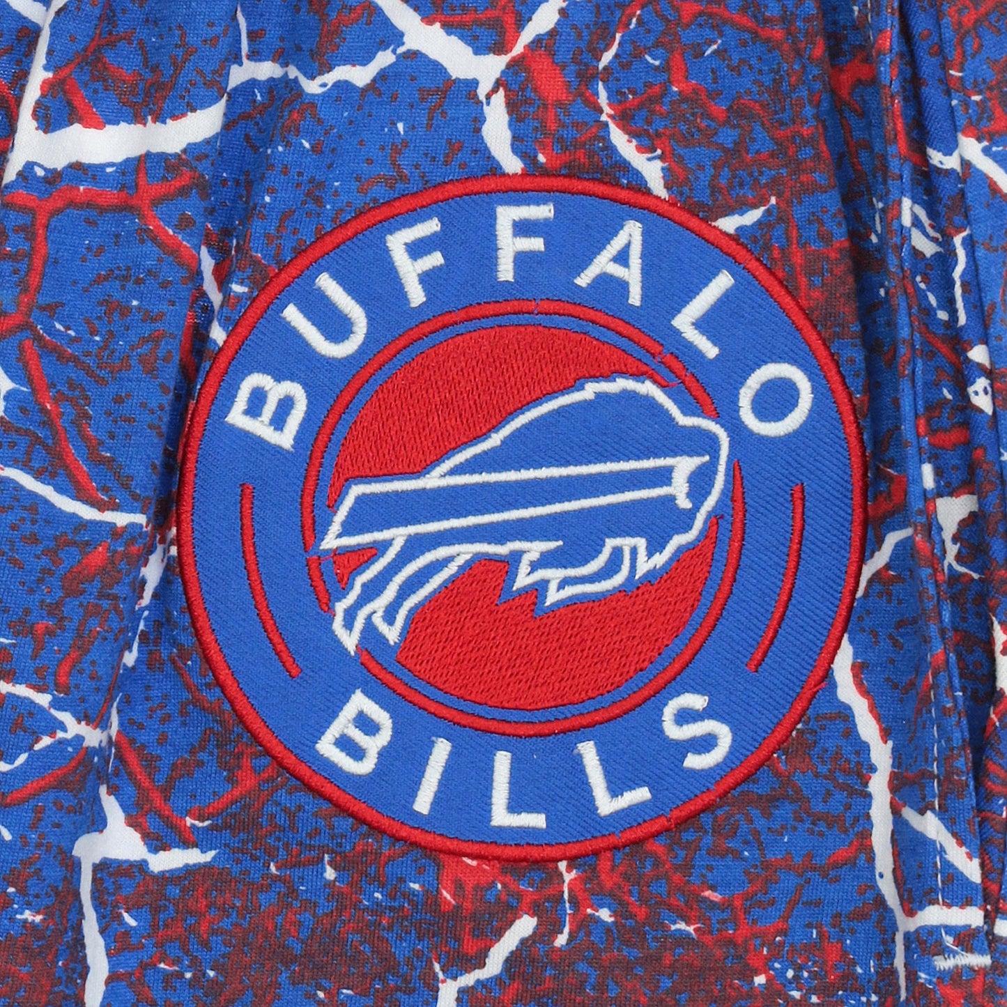 Zubaz NFL Adult Unisex Z88 Embroidered Marble TMC Pants, Buffalo Bills