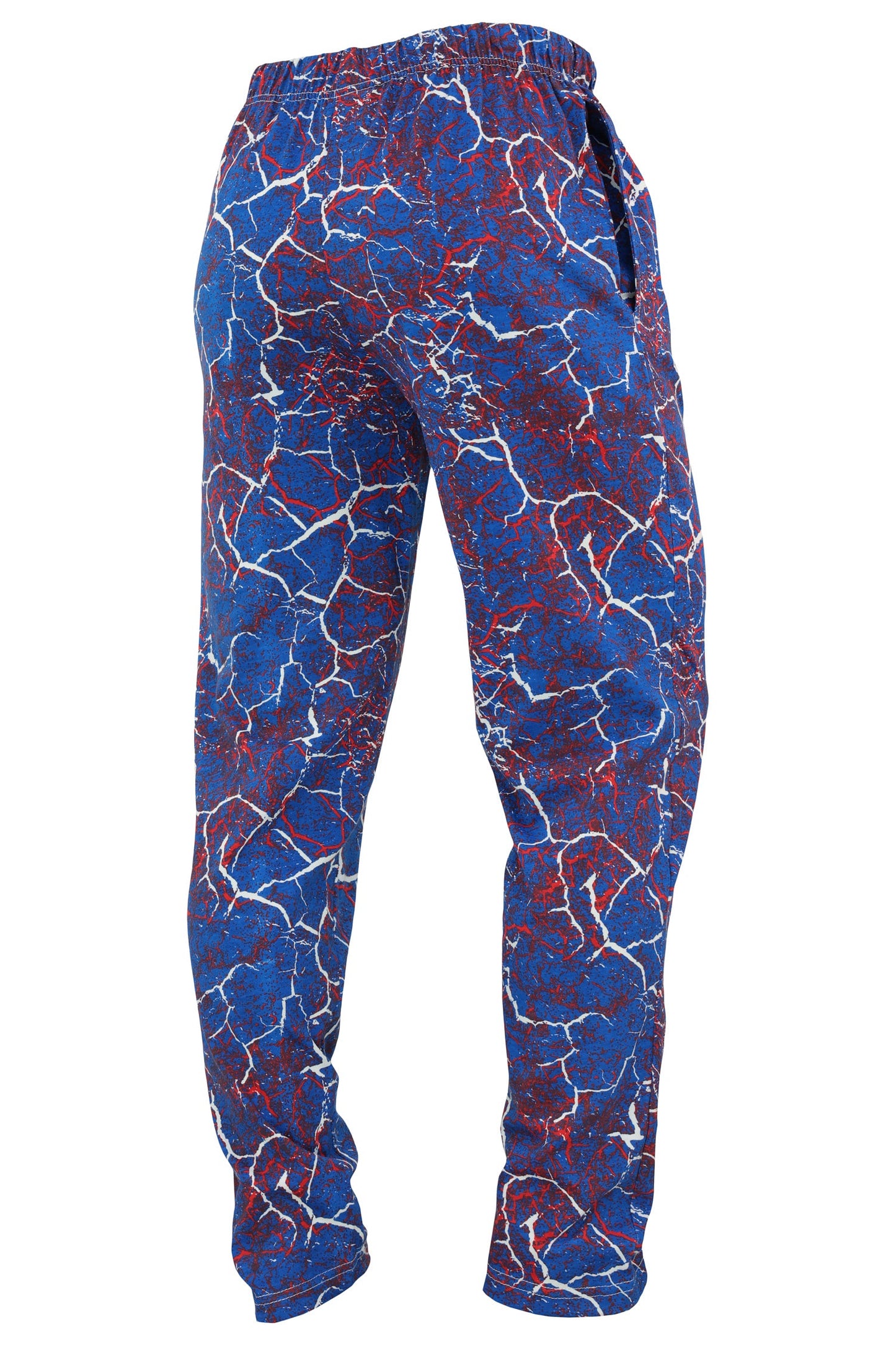Zubaz NFL Adult Unisex Z88 Embroidered Marble TMC Pants, Buffalo Bills