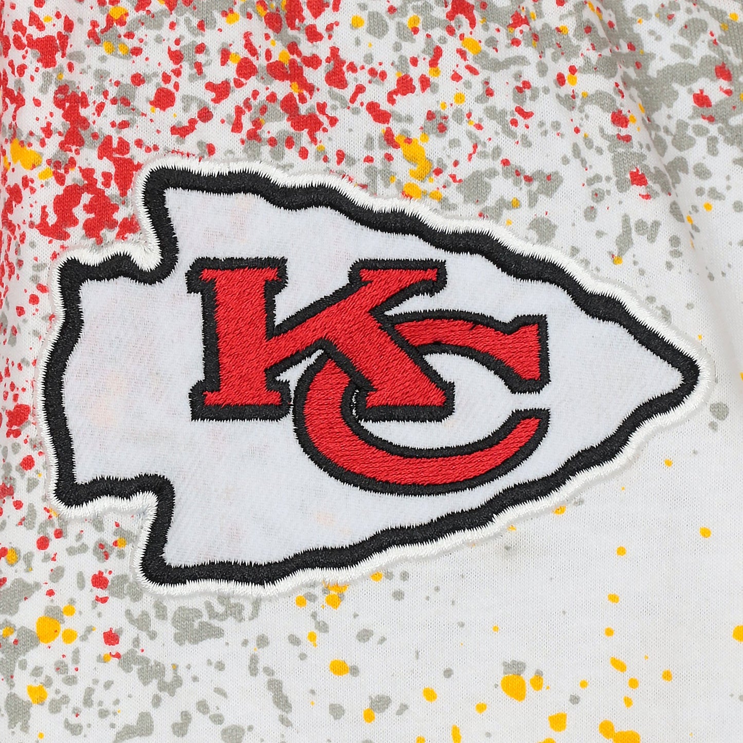 Zubaz NFL Adult Unisex Z88 Embroidered Confetti 3 Color Pants, Kansas City Chiefs