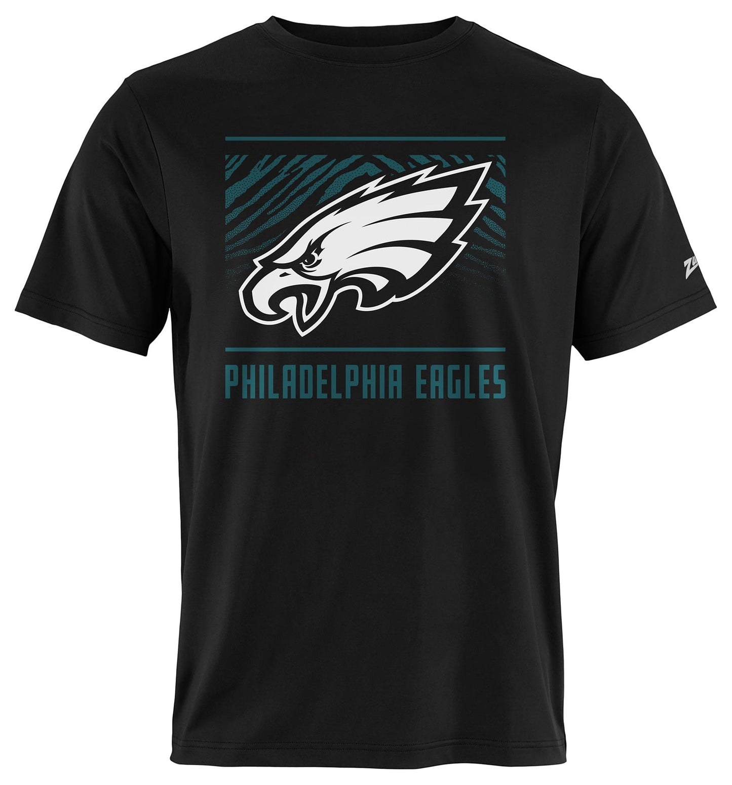 Zubaz NFL Men's Tunnel Alternate Color Short Sleeve T-Shirt, Philadelphia Eagles