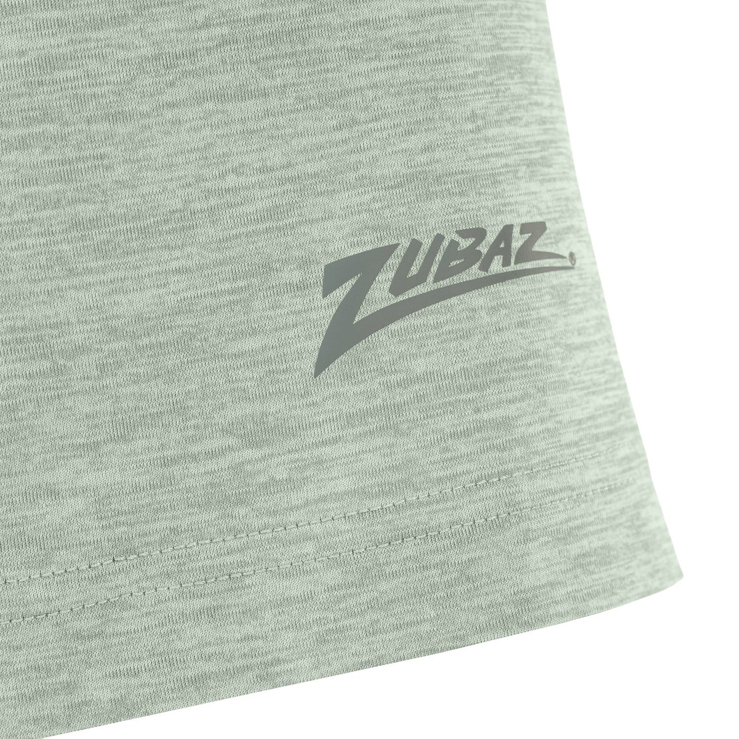 Zubaz NFL Men's Tunnel Heather Gray Short Sleeve T-Shirt, New York Giants