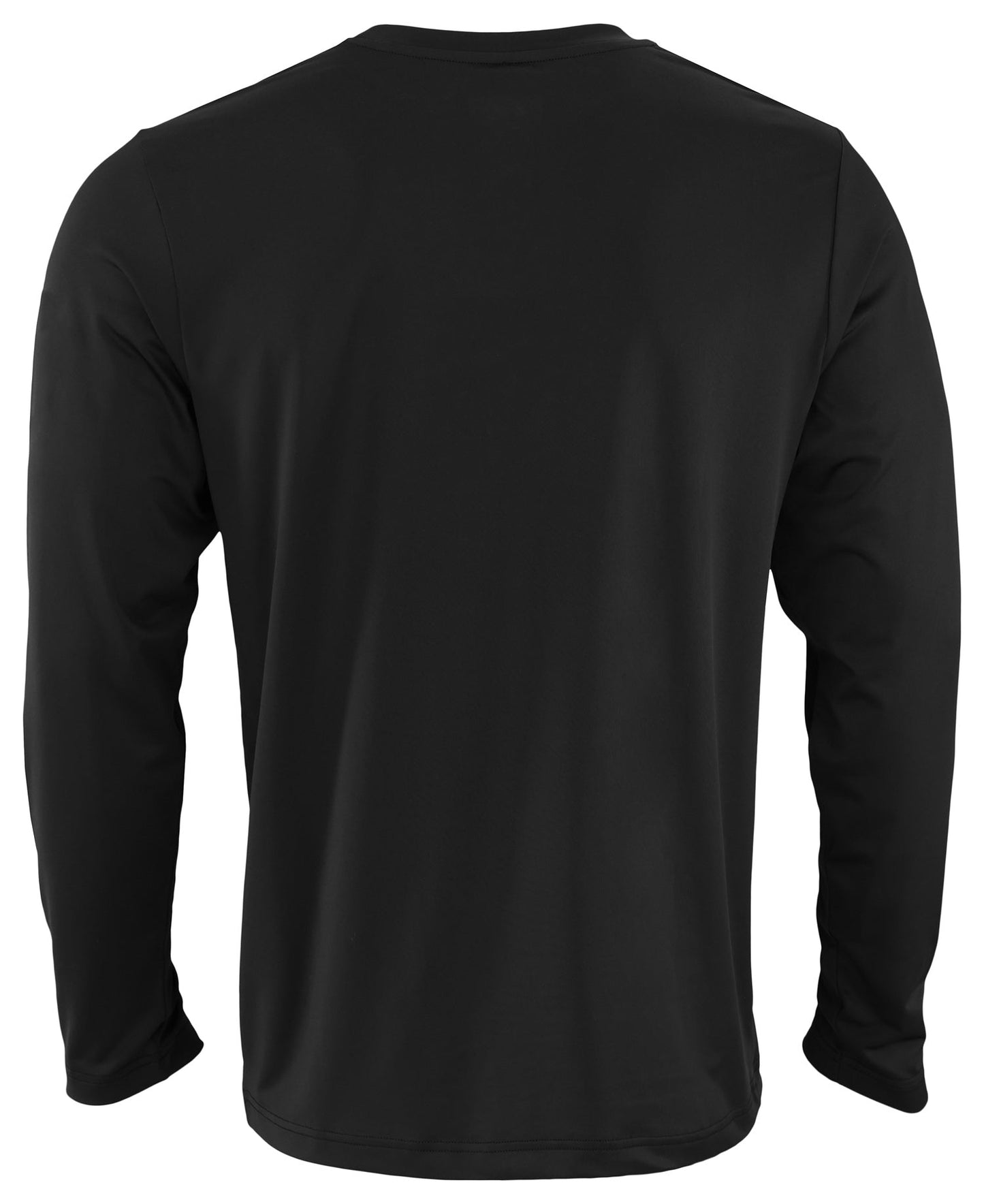 Zubaz NFL Men's Black End Zone Long Sleeve T-Shirt, Green Bay Packers