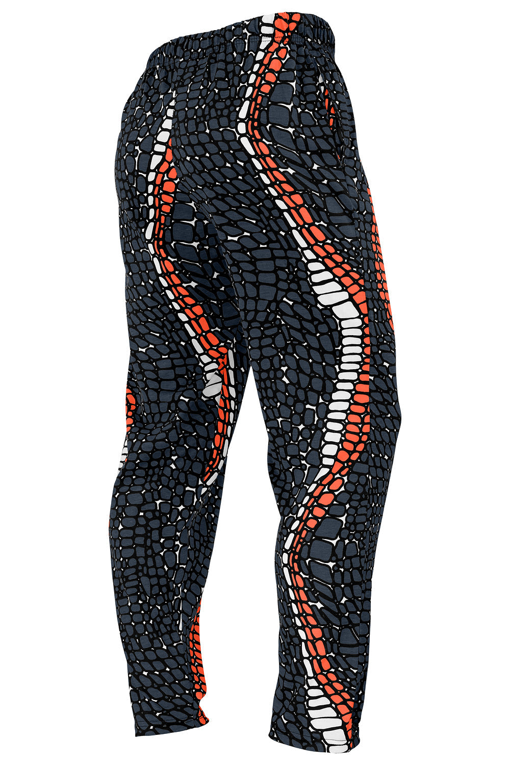 Zubaz NFL Adult Unisex Z88 Embroidered Gator 3 Color Pants, Denver Broncos