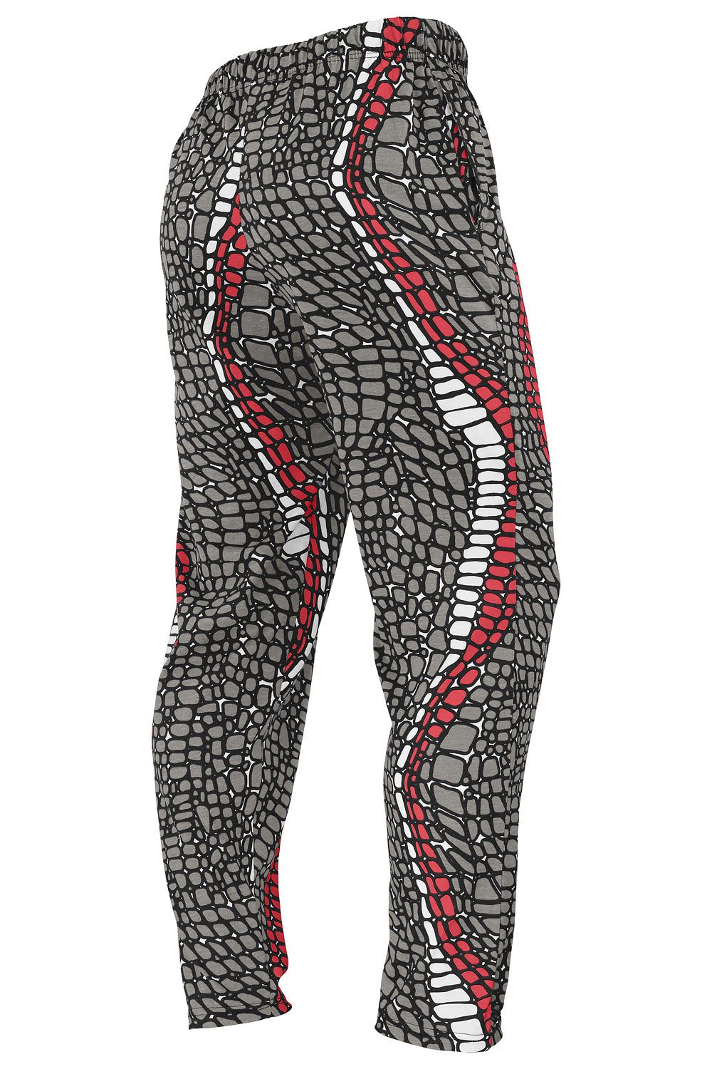 Zubaz NFL Adult Unisex Z88 Embroidered Gator 3 Color Pants, Tampa Bay Buccaneers