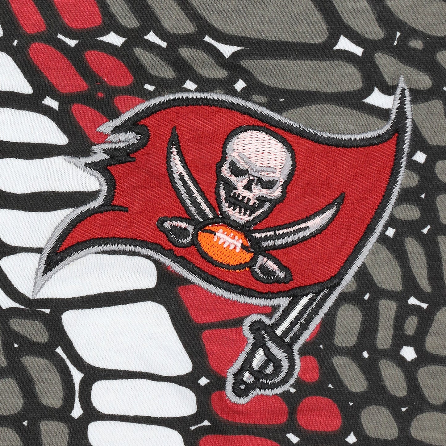 Zubaz NFL Adult Unisex Z88 Embroidered Gator 3 Color Pants, Tampa Bay Buccaneers