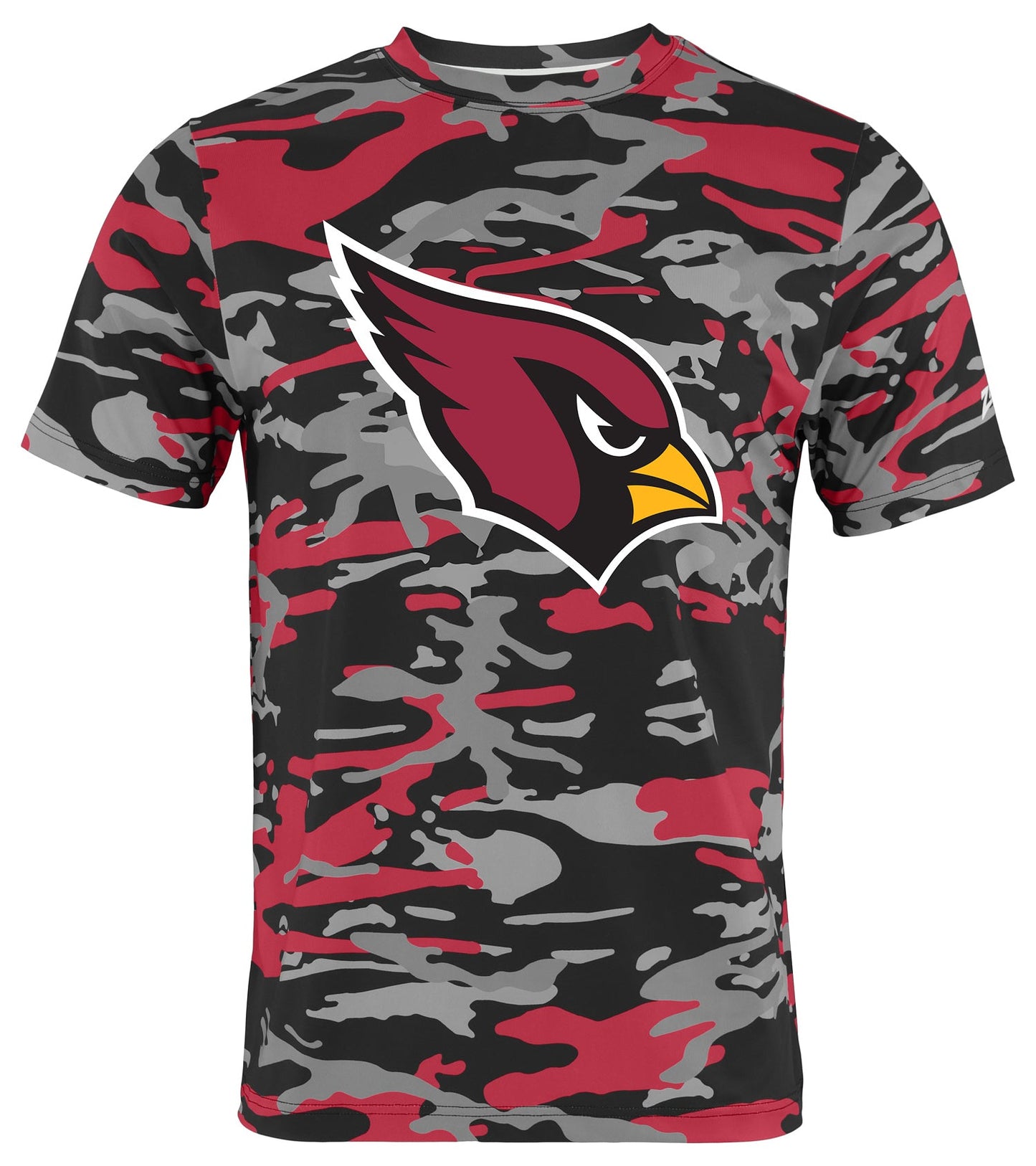 Zubaz NFL Men's Camo Alternate Color Short Sleeve T-Shirt, Arizona Cardinals